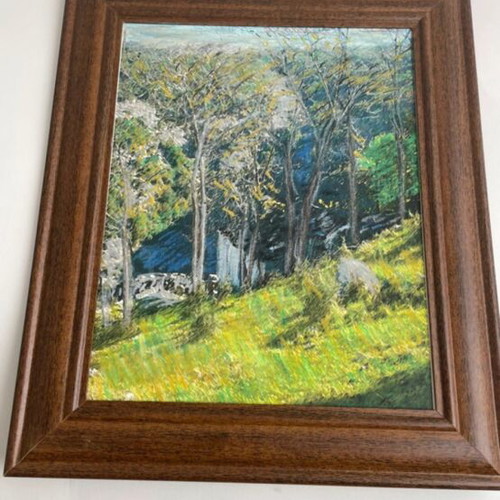 Wall frame used, landscape