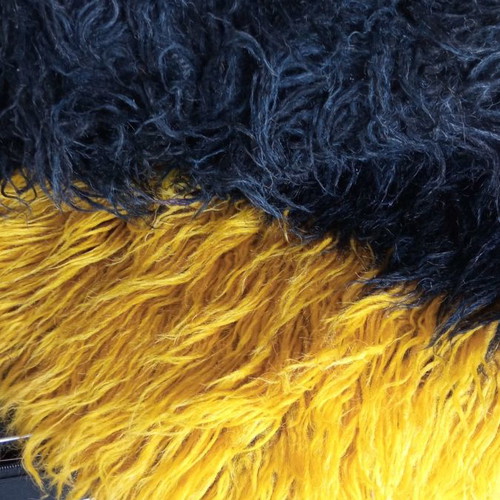 Velentza loom woven new textile with 10-point flok 2.20x2.00 m
