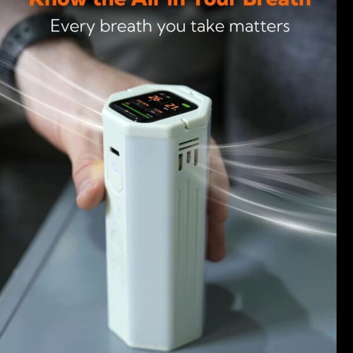 Lumopal Lum Guard 3-in-1 Air Quality Monitor Power Bank and LED Camping Lamp new