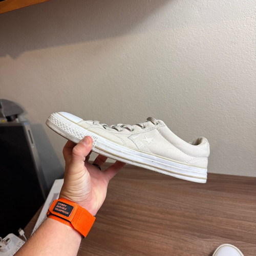 Converse men's sneakers used, size 42, beige