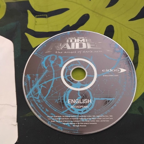 Lara Croft Tomb Raider The Angel of Darkness PC CD game used