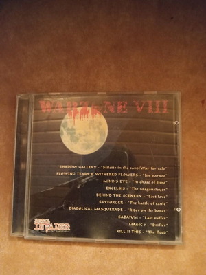 Warzone VIII CD used, metal