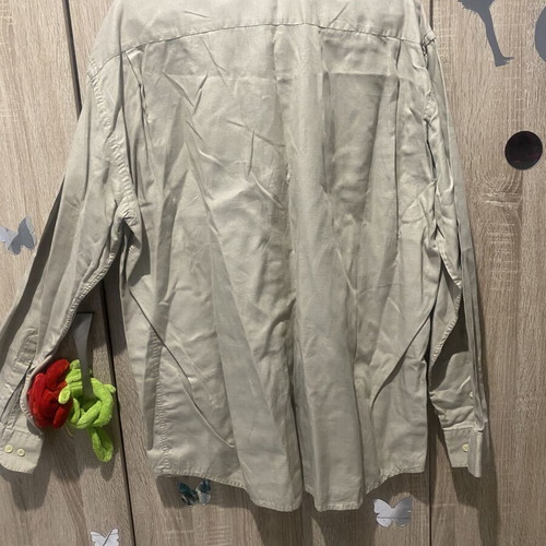 Rossi men's shirt beige like new, sizes L XL