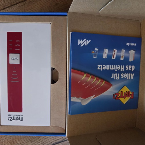 AVM FRITZ!WLAN Repeater 1750E Dual Band AC+N Wi-Fi επεκτατής
