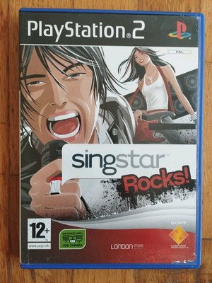 Singstar Rocks! PS2 used, Greek, complete