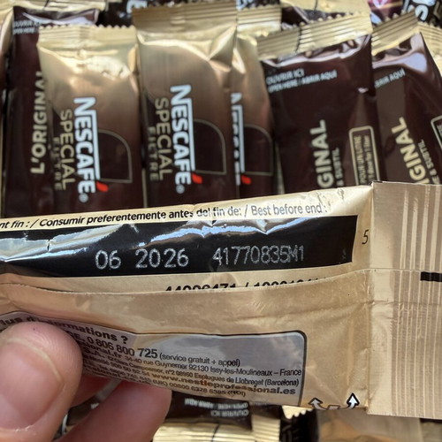 Nescafe instant coffee pack of 60 sachets 15g each new