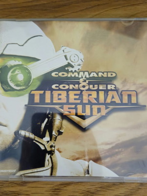 Command & Conquer: Tiberian Sun PC game, 2 CD-ROMs, 1999