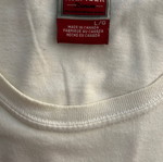 Tommy Hilfiger L/G men's shirt ecru color made in Canada like new