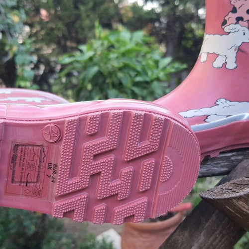 Children's rain boots new no 24 with lining