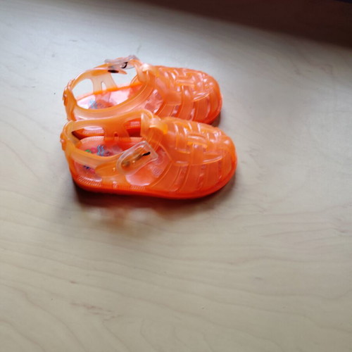 Baby silicone sandals size 21 like new