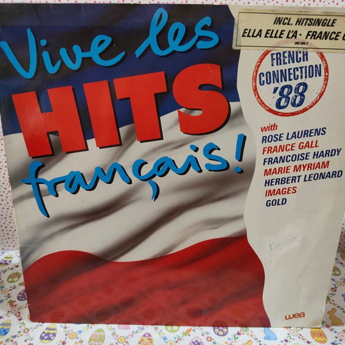 Vive Les Hits Français vinyl record used, rock