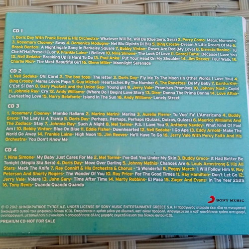 Golden Memories 8 CD nostalgic albums 50s, 60s and 80s dance
