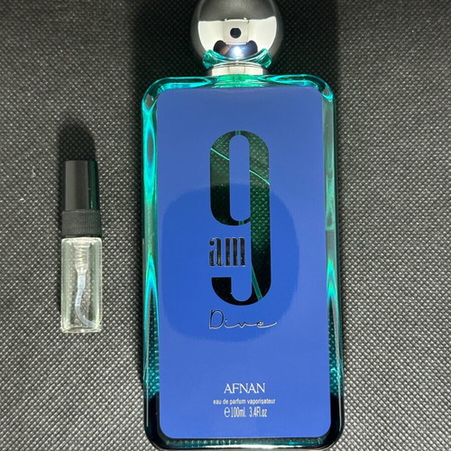 Afnan 9 AM Dive Eau de Parfum decant, 3 ml authentic