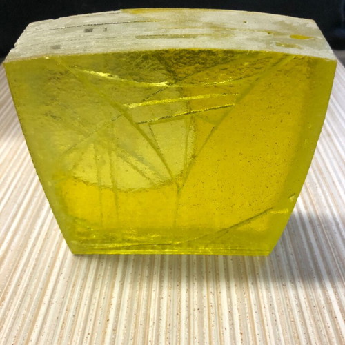 Microsculpture from artistic glass, Piltsak School Seattle