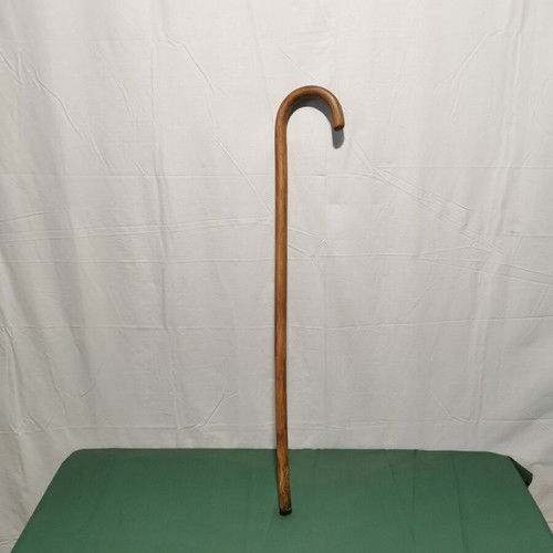 Wooden walking cane used, vintage 1950