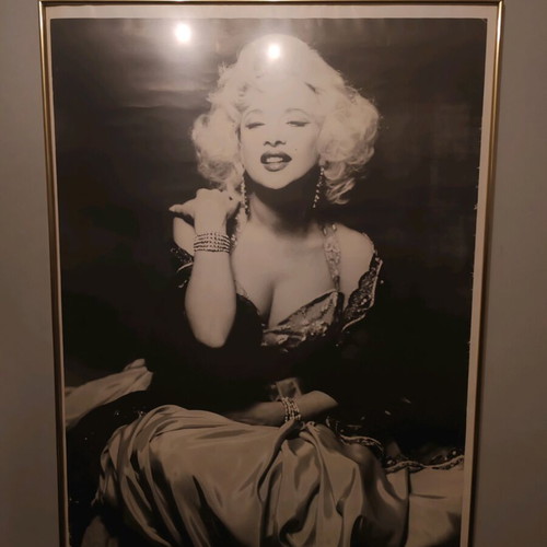Aliki Vougiouklaki as Marilyn Monroe poster like new, rare