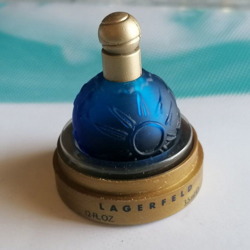 Sun Moon Stars Karl Lagerfeld perfume miniature bottle used