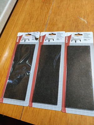 Felt pads adhesive new, pack of 6 ERGOHOME 215x80mm