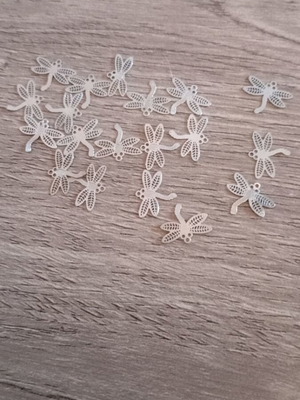 Φιλιγκρί λιβελούλα 15mm πακέτο 19 καινούργια