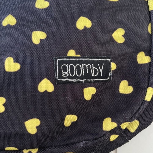 School backpack black like new with spacious compartments