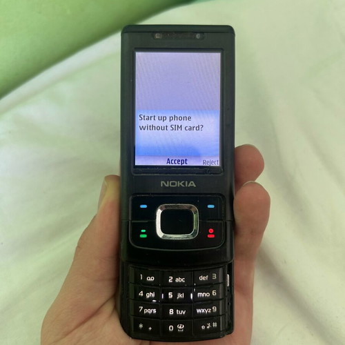 Nokia 5600s phone used, no battery, good condition