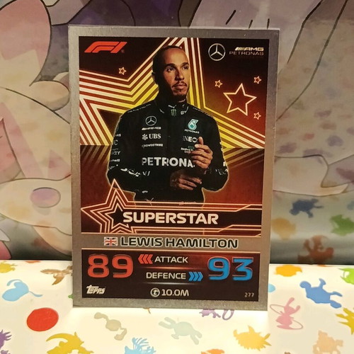Hamilton topps turbo attax F1 2023 like new