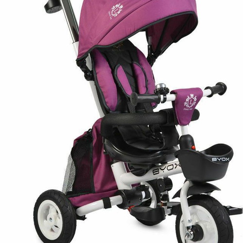 Byox Flexy Lux folding tricycle like new, purple, for 18 months