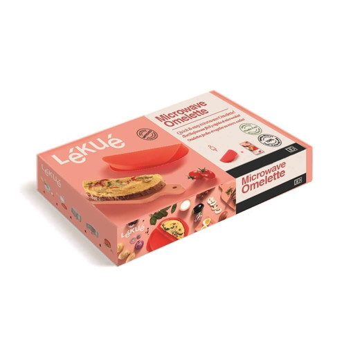 Lekue Microwave Omelet Maker New, Semi-Circular
