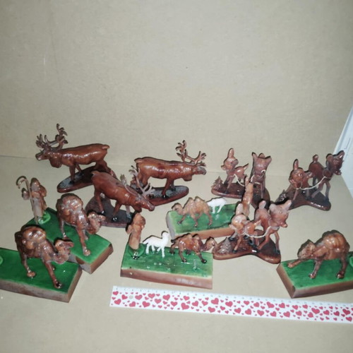 Christmas ornaments used, Greek 60s-70s vintage