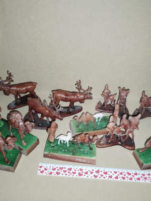 Christmas ornaments used, Greek 60s-70s vintage