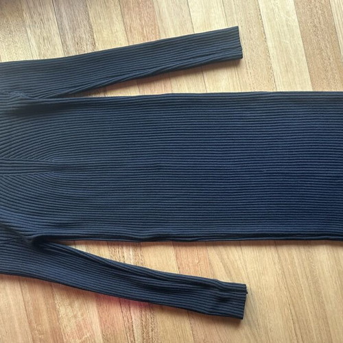 Doca black dress below the knee medium like new