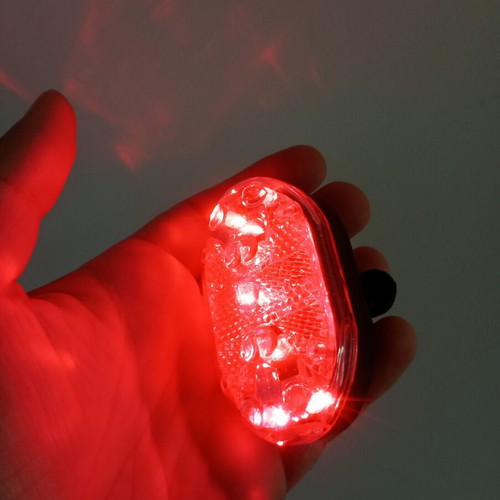 Bicycle light used, functional with batteries included