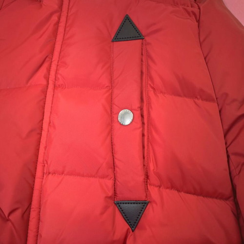 DSQUARED2 Misty Mountains Red Puffer Bomber Jacket IT 46
