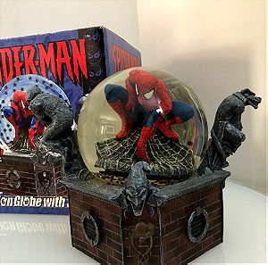 SPIDER-MAN MOTION HUGE SNOWGLOBE FIGURE LIMITED EDITION to 2500 RARE NEW MARVEL COMICS w COA works
