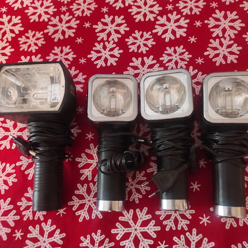 Professional flash series FIL-107 used with two flash units