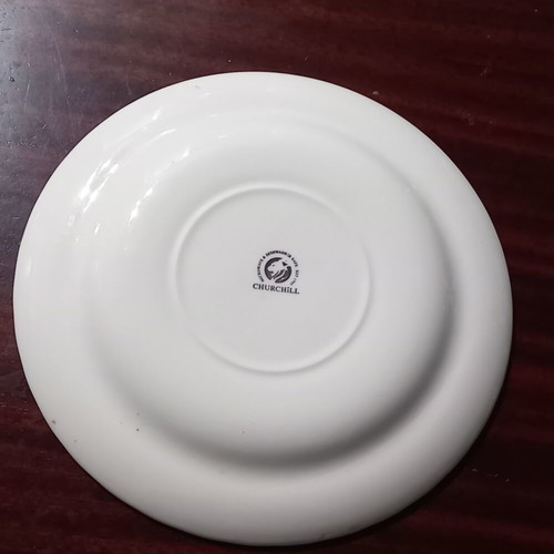 Churchill plate used with chip, decorative