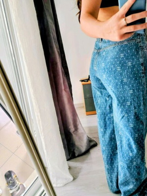 Chanel Vintage Jeans new, blue, size M 38 10