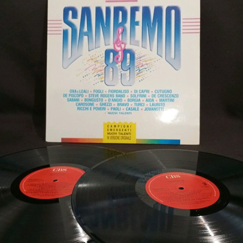 Santemo '89 vinyl like new, pop