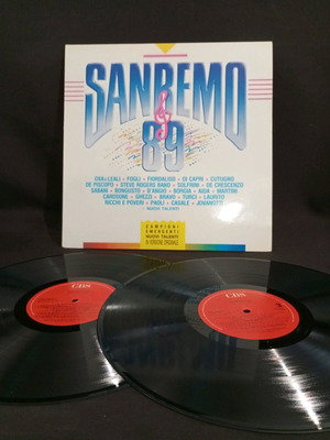 Santemo '89 vinyl like new, pop