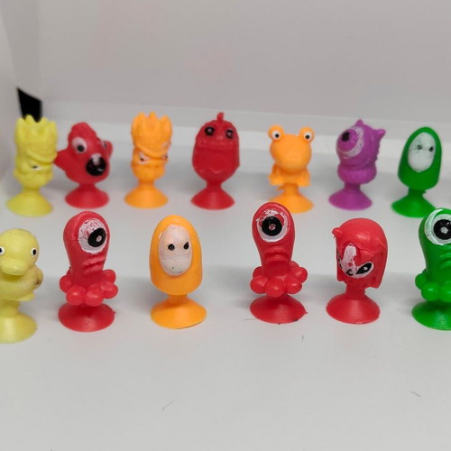 Stikeez Lidl collection like new, colorful suction figures