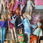 Barbie κούκλες και αξεσουάρ μεταχειρισμένα, σετ
