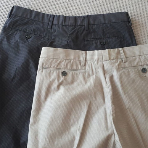 Country Road cotton pants gray, like new, set of 2