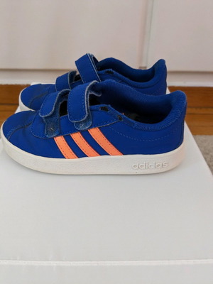 Adidas athletic shoes used size 26 blue