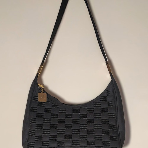 Shoulder bag used black 27x16 cm