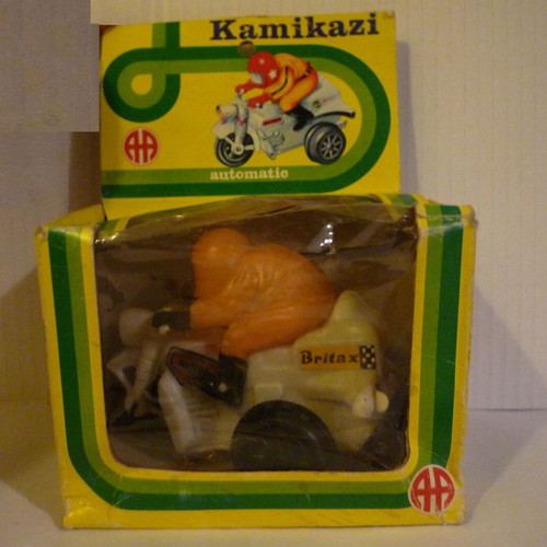 Ananiadis Kamikazi friction toy Greek made new
