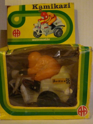 Ananiadis Kamikazi friction toy Greek made new