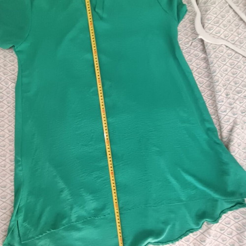 Women's green shirt dress like new, size XL, made in Italy