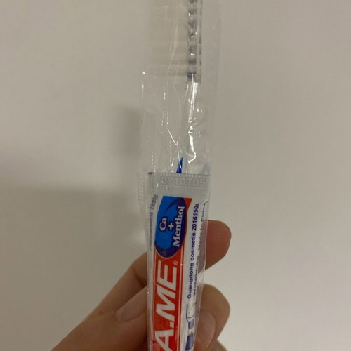 Toothbrush and toothpaste for travel, new, pack of 2