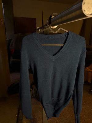 Knitted Women's Sweater blue, like new, size M