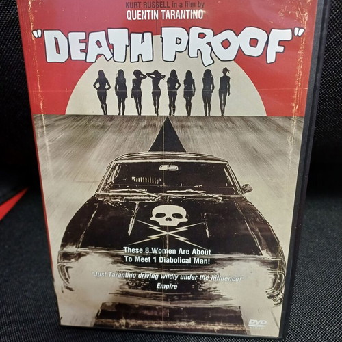 Death Proof two-disc special edition DVD like new with Greek subtitles